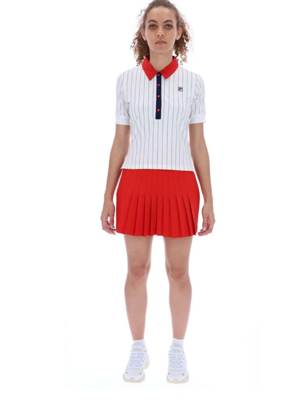 NWT Fila Amy Vintage Retro 70s Pleated Tennis Skirt Medium